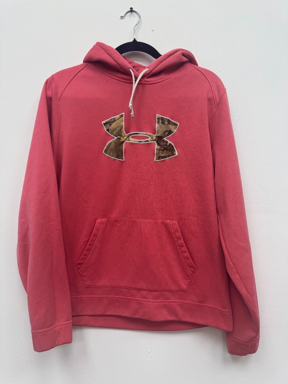 Pink camo Under armour hoodie